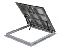 Квадратный уличный люк амо al 1000*1000 образец