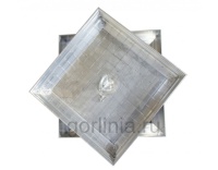 Напольный люк под плитку 300х300 мм Small 