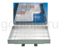 Люк уличный Drago 100 400*400 с заполняемой крышкой